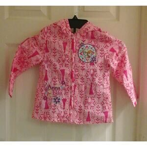 Disney's Frozen Anna & Elsa light weight pink jacket, toddler girls size 2T NWT